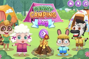 Funny Camping Day